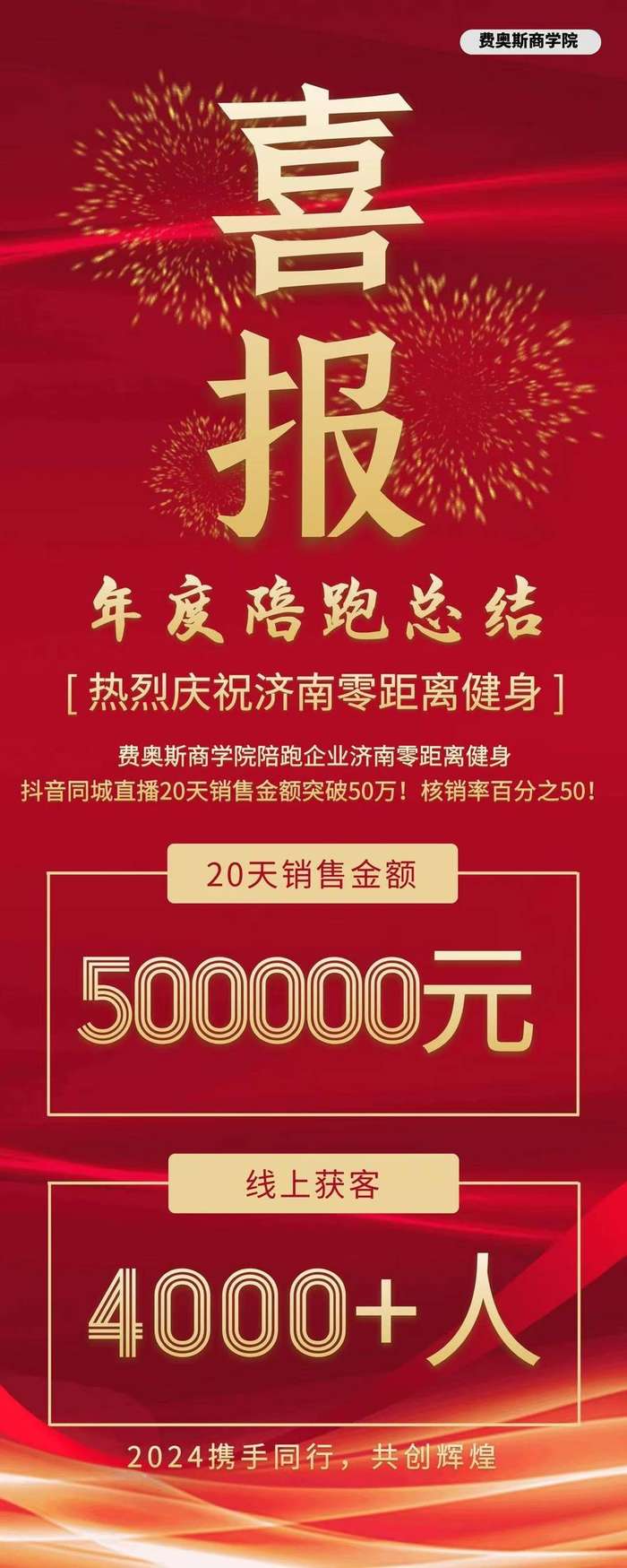 零距离健身喜报